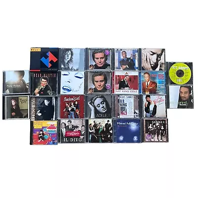 90s 00s CD Lot Of 24 Madonna MC Hammer Heart Il Divo Adele Dean Martin Random • $19.99