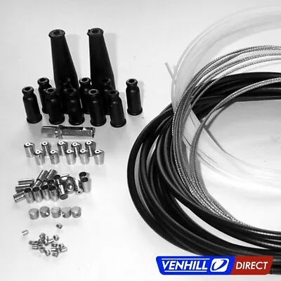 $44.98 • Buy Venhill Universal Motorcycle Shop Multi Throttle Cable Kit