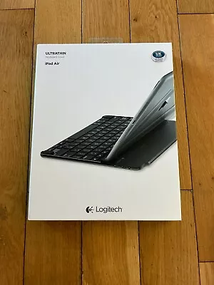 Logitech IPad Air Keyboard Cover Excellent Condition With Original Packaging • £5