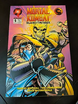 Mortal Kombat: Blood & Thunder #5 Malibu Comics November 1994 Scorpion • $14.95