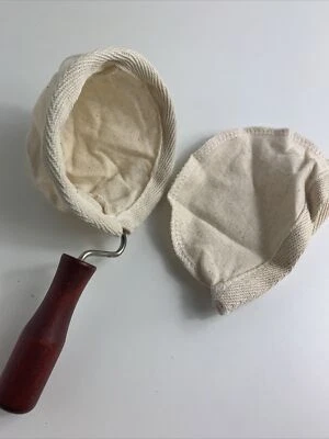 £5.29 • Buy Cloth Wooden Handle Gauze Filter  Bag Coffee Infuser Tea Bag Tea-Strainer