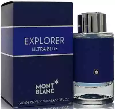 Explorer Ultra Blue Mont Blanc Men Cologne For Him EDP 3.3 / 3.4 Oz New In Box • $34.15