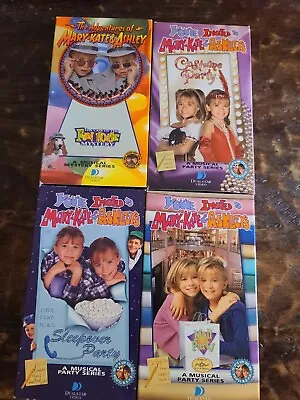 The Adventures Of Mary-Kate & Ashley/You're Invited To - Set Of 4 Vhs Tapes • $36