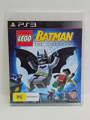 Lego Batman The Videogame + Manual - Sony PlayStation 3 PS3 Game Complete • $14.95