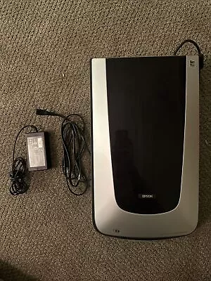 Epson Perfection 4490 Flatbed Photo Scanner With Power Cord - J192A Tested • $35