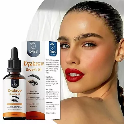 Eye-Brow Enhancing Serum Eyebrow Enhancer Growth Volume Thicker Fuller Oil 30 Ml • $22.28