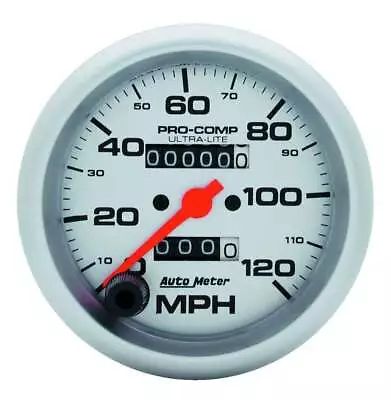 Autometer 4492 Ultra-Lite Speedometer 3-3/8  120 MPH  Mechanical • $181.19