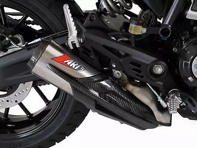 Ducati Scrambler 800 2023 Zard Exhaust Slip-On Titanium Silencer Homologated New • $685