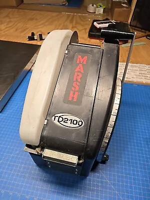 Marsh TD2100 Portable Manual Tape Dispenser • $149.97