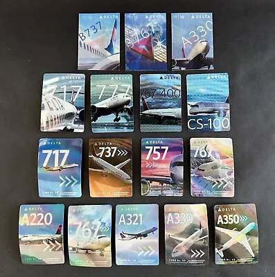 Choose From 17 Different Delta Trading Cards 2015 2016 And 2022 Collections New! • $4.49