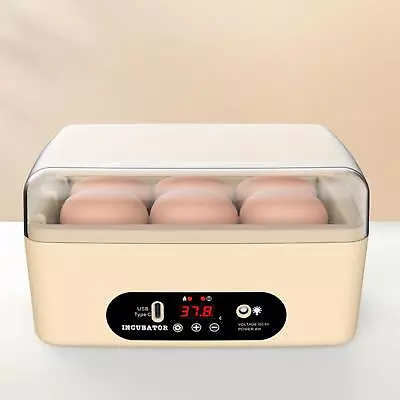 Portable Digital Egg Incubator Temperature Control Egg Turner Smaller • £25.62