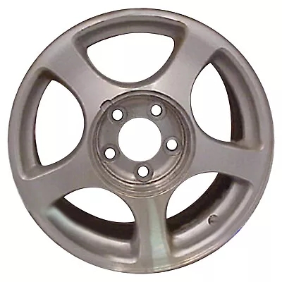 03549 Used 16X7.5 Alloy Wheel Rim Sparkle Silver Painted And Machined • $190