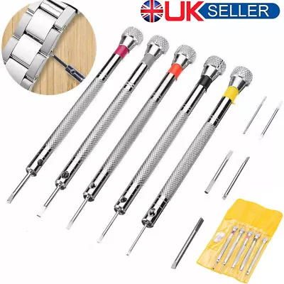 5Pcs Mini Precision Screwdriver Set Tool  For Laptop Watches Mobile Repair Micro • £5.59