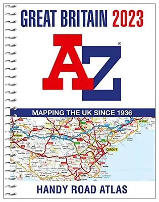 Great Britain A-Z Handy Road Atlas 2023 (A5 Spiral) • £6.17