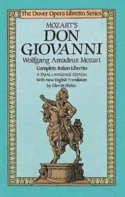 Mozart's Don Giovanni (Opera Libretto Series) By Mozart Wolfgang Amadeus • $4.44