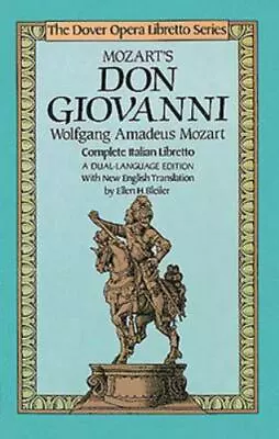 Mozart's Don Giovanni (the Dover Opera Libretto Series) (Dover ...  (paperback) • $1.79