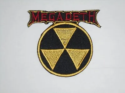 Megadeth Thrash Metal Iron On Embroidered Patch • $6.29