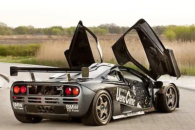 McLaren F1 GTR. Top Gear Beast Mode Cool Racing Car 16x24 24x36 Poster • $20