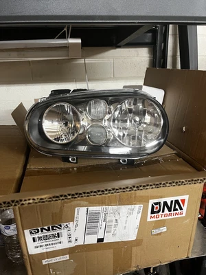 $70 • Buy 99-06 Mk4 Golf GTI Cabrio Headlight Black Housing