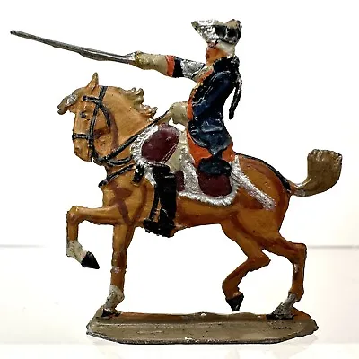 Zinnfiguren Revolutionary War Continental General Army Tin Flat Military Soldier • $9.95