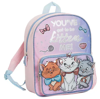 £16.95 • Buy Girls Disney Aristocats Backpack Kids Marie School Nursery Bag Kitten Lunch Bag
