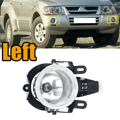 Left For Pajero Montero 2003-2006 Front Bumper Fog Lights Clear Driving Lamps • $28.19