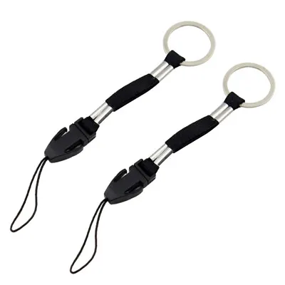 10 Pcs Nylon Lanyards Quick Release Lanyard Flashlight Phone Wrist Strap A • £7.62