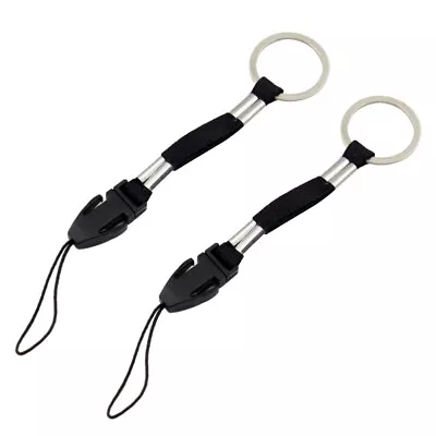 10 Pcs Nylon Lanyards Quick Release Lanyard Flashlight Phone Wrist Strap • £6.50