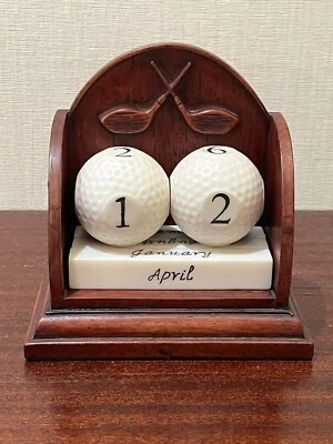 £9.50 • Buy Desktop Perpetual Golf Calendar