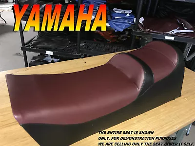 YAMAHA VENTURE 1991-96 2up Seat Cover. VT480 GT XL TR 480 Burgundy/black 983A • $119.95