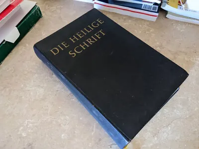 Vintage German Bible- Die Heilige Schrift Martin Luthers Translator (HB 1912??) • $19