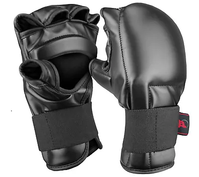 MMA Cobra Chop Gloves Strike Chop Grappling Training Sparring Martial Arts Vinyl • $23.99