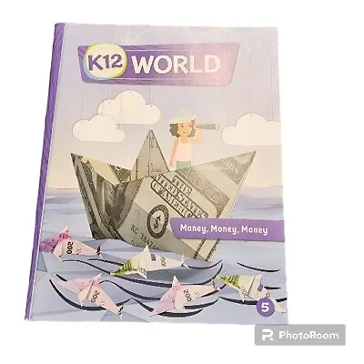 K12 World Money Money World  K-12 Educational Book 2021 Softcover Homeschooling  • $8