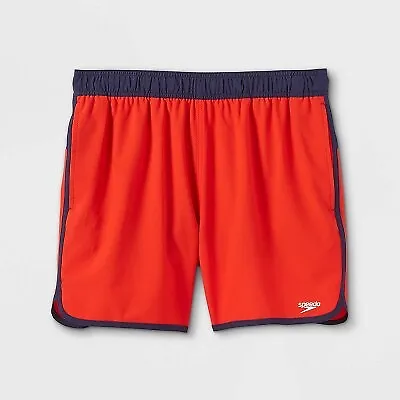 Speedo Men's 5.5  High Risk Swim Trunks • $7.99