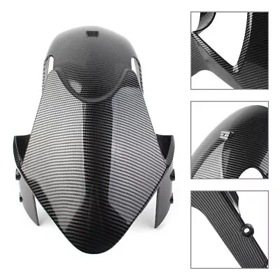 $64.38 • Buy 1X Front Fender Tire Mudguard For Ducati Monster 696 796 1100 EVO Carbon Fiber