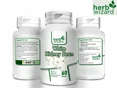 180 X White Kidney Bean Extract 3500mg Carb Blocker Weight Loss Diet Pills MEGA • £15.25