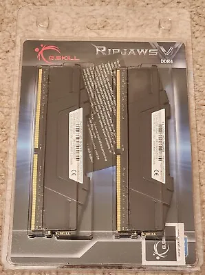 G.Skill PC RAM Kit Ripjaws V F4-3200C16D-16GVKB 16 GB 2 X 8 GB DDR4 RAM 3200 MHz • $36.99