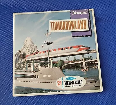 Sawyer's A179 Disneyland Tomorrowland Seawolf CA View-master Reels Packet  C  • $27