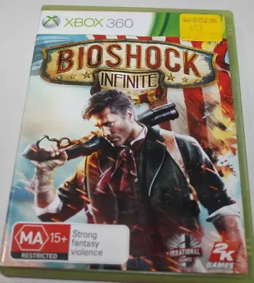 Xbox 360 Bioshock Infinite Rated MA15+ 2K Games Inc Manual • $5