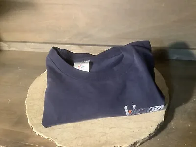 Victory Sport - Performance SHORT Sleeve T-Shirt - Size LARGE DARK BLUE  • $2.99