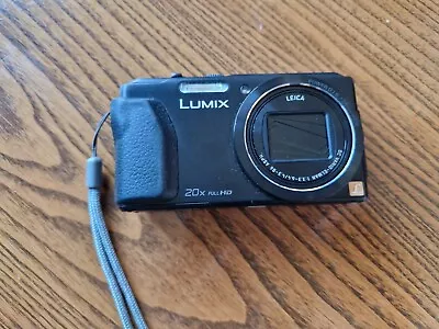 Panasonic LUMIX DMC-TZ40 18.1 MP Digital Camera - Black With 8gb Card No Charger • £35