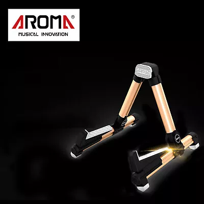 Aroma AUS-08 A-fram Stands Hangers Hold Rack Foldable Ukulele Violin Mandolin • $19.26