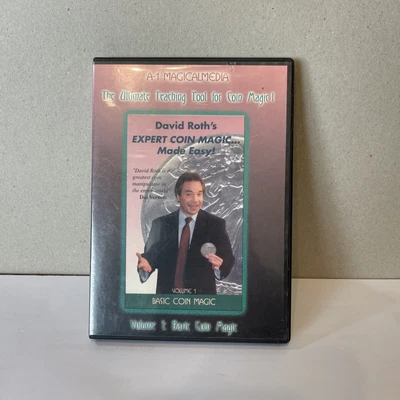 £4.99 • Buy David Roth's Expert Coin Magic Made Easy Vol 1 (Basic) - DVD