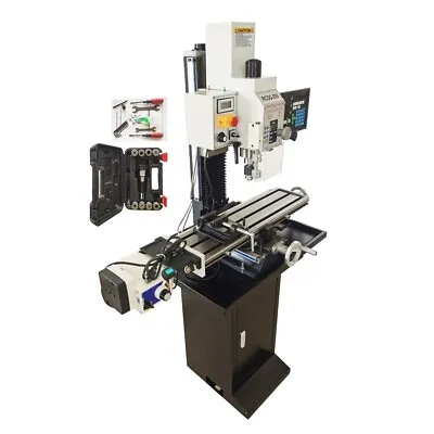 110V RCOG-25V Precision Mill/Drill Bench Top Mill And Drilling Machine R8 • $3211