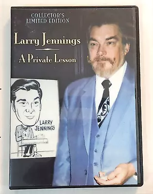 HUGE MAGIC COLLECTION SALE:  Larry Jennings - A Private Lesson - RARE Unique DVD • $15.99