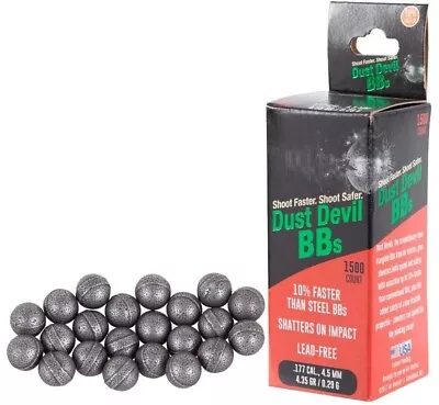 3000 QTY Air Venturi Dust Devil BB's .177 / 4.5mm Lead Free BB Ammo Balls 4.35gr • £19.95