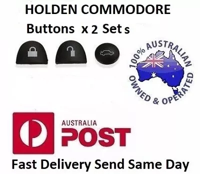 $3.70 • Buy  New 2x  Holden Commodore Silicone Key Buttons SET VS VT VX VY VZ WH WK WL