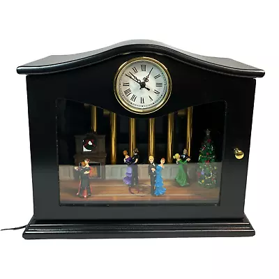 Mr Christmas Ballroom Dancers Animated Musical Chimes 70 Tunes Clock & Music Box • $180