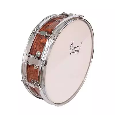 Glarry Tiger Stripes Snare Drum 13 X3.5  W/ Drumstick Strap For Student Band • $39.99