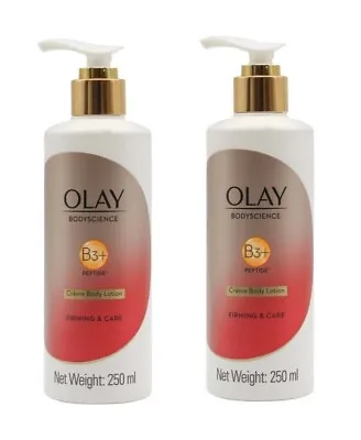 2 X OLAY 250ml BODYSCIENCE BODY LOTION FIRMING AND CARE 100% Brand New • $25.99